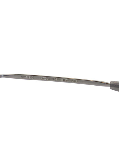 フォーナインズ NPM-210 メガネ グレー ボストン コンビフレーム ITC4BNZM5QJ4