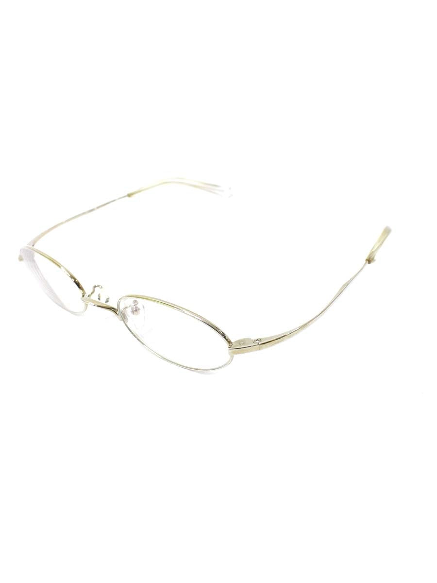 フォーナインズ S-50T メガネ ライトゴールド オーバル メタルフレーム ITJXKA50CHUW