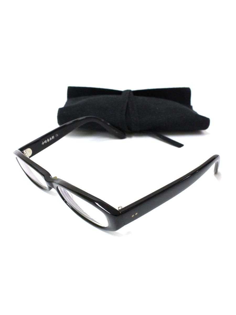 金子眼鏡 T313 メガネ ブラック 小竹長兵衛作 セルフレーム フルリム ITBR42A9KPD3