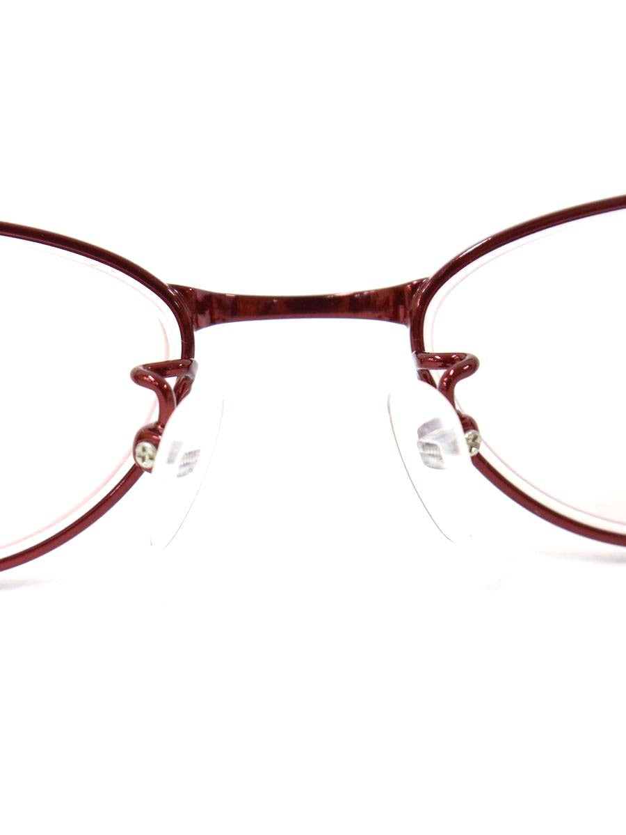 グッチ GG9617J メガネ レッド チタンフレーム フルリム スクエア ITIFZSZLG1FS