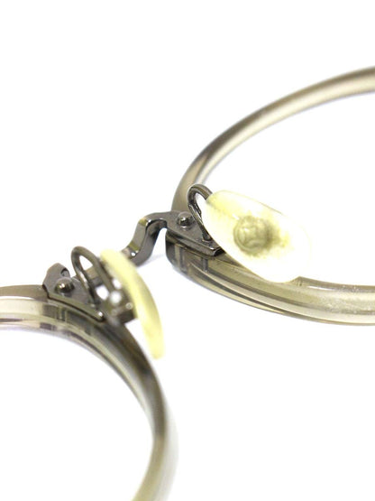 フォーナインズ M-38 メガネ ブラウン プラスチック チタン コンビフレーム フルリム ボストン IT2EPVOICXTC