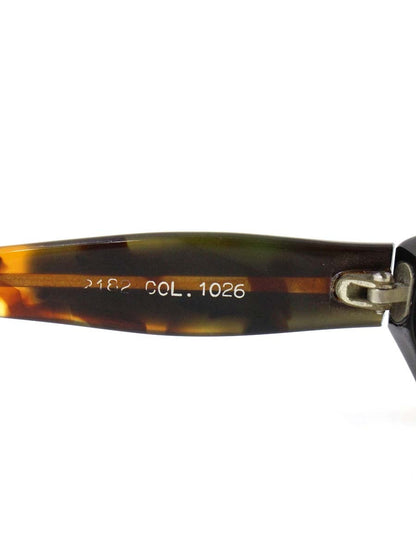 アランミクリ 2182 サングラス ブラウン/ブラック セルフレーム フルリム オーバル（楕円） ITRDDD520MBO