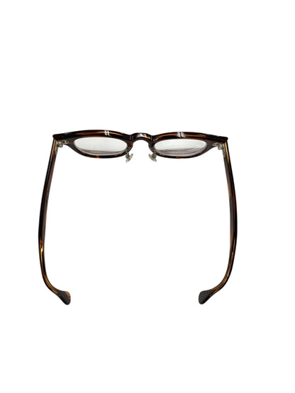 ジュリアスタートオプティカル PL-001M メガネ 眼鏡 ブラウン べっ甲柄 セルフレーム フルリム ウェリントン ITNQ62Y8DBVI