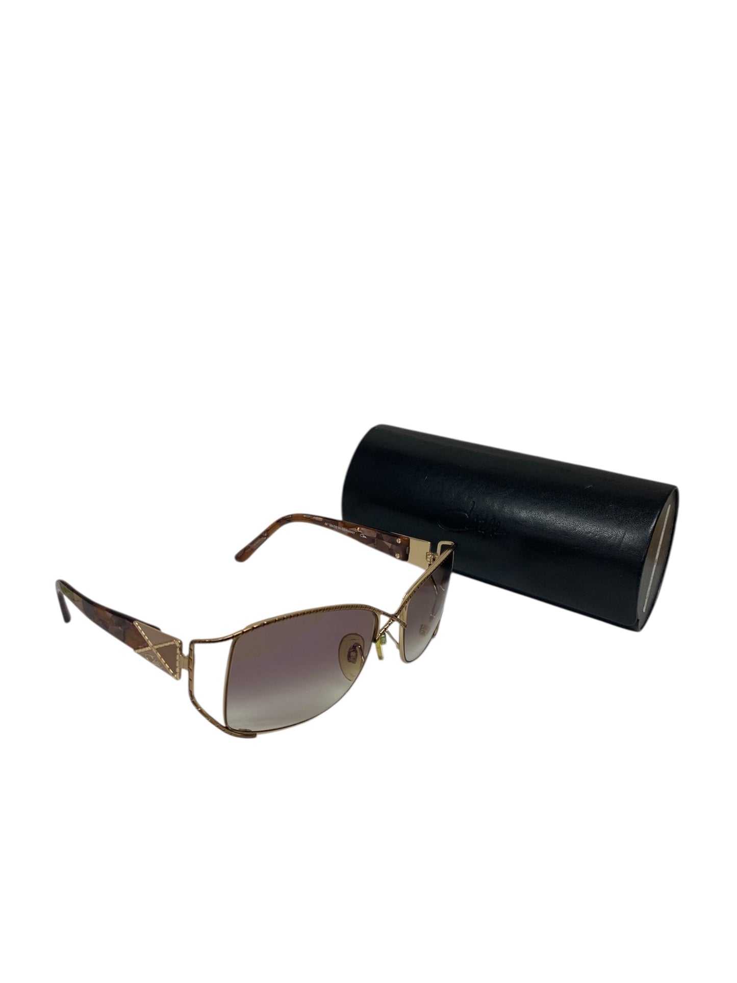 カザール 9041 眼鏡 ゴールド めがね ITAINHVO82ZK