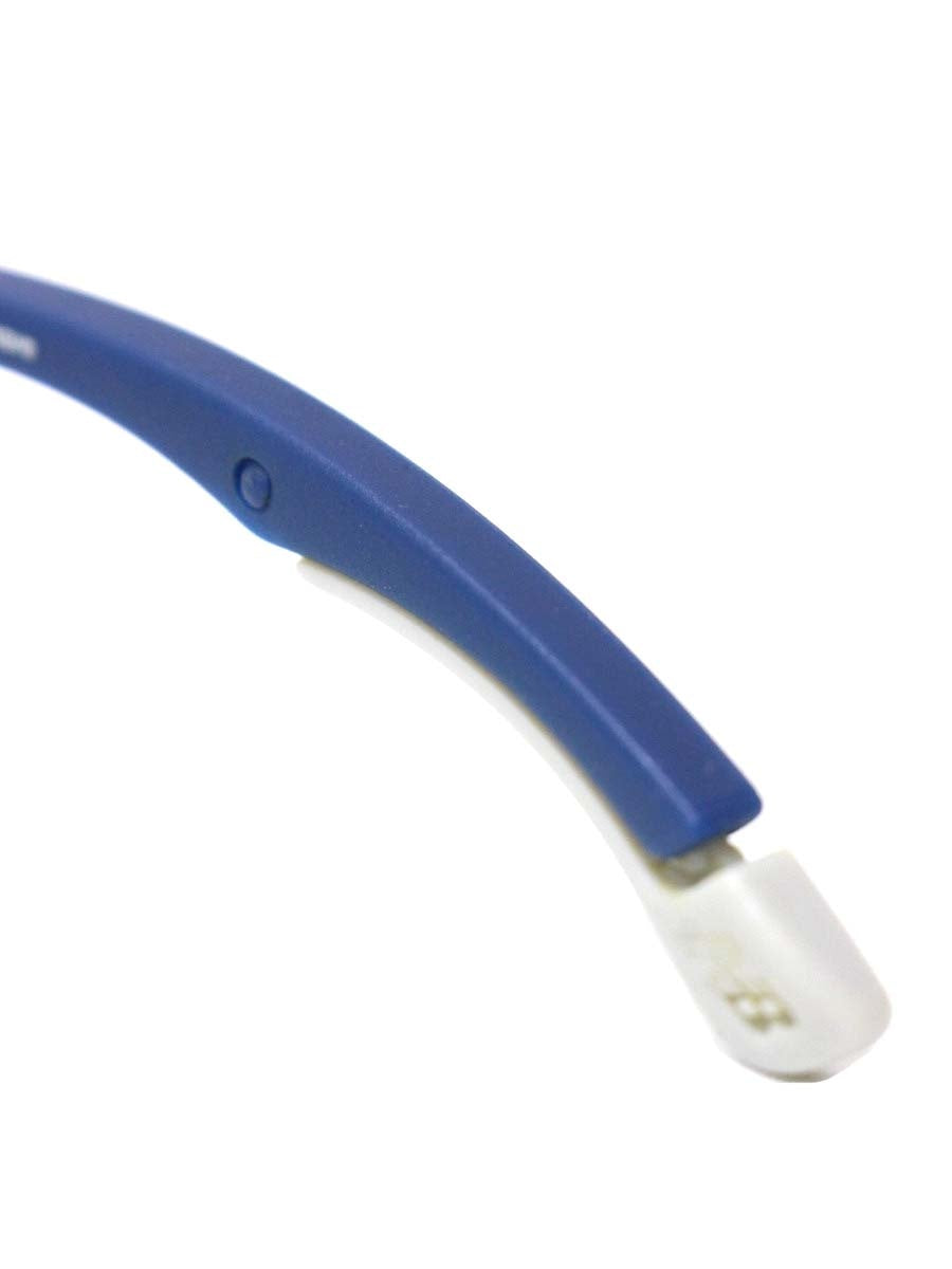 ニューバランス NB09018 メガネ ブルー セルフレーム フルリム スクエアシェイプ ITJUDBV0RJBQ