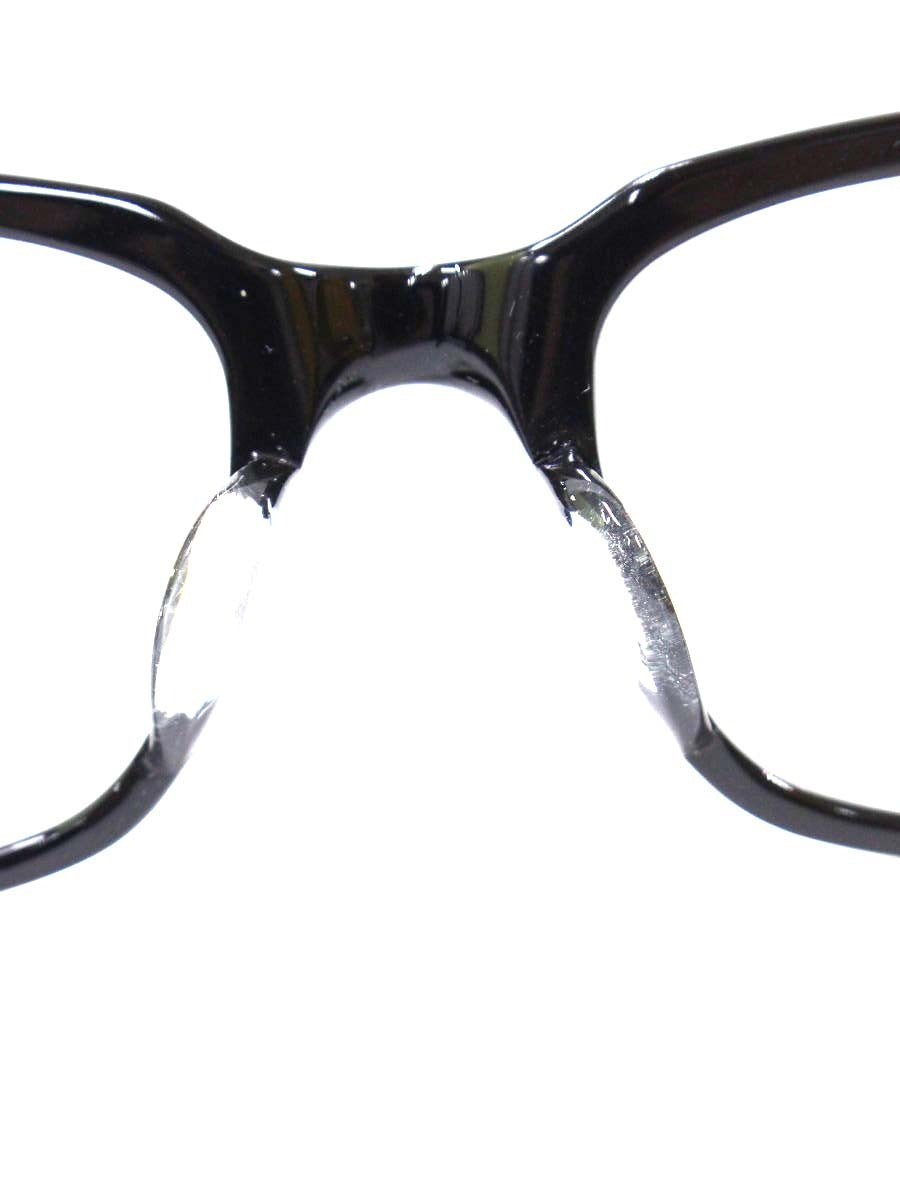 オリバーピープルズ Denison-J メガネ ブラック セルフレーム スクエア IT1GBPT0PWMS