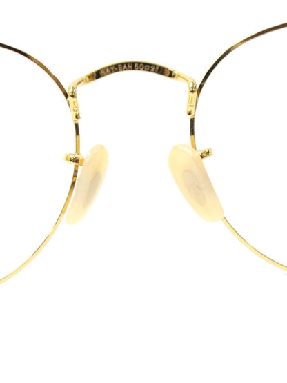 レイバン ROUND METAL RB3447V メガネ ハバナ/ゴールド メタルフレーム フルリム ラウンド IT6DDLD9F1JW