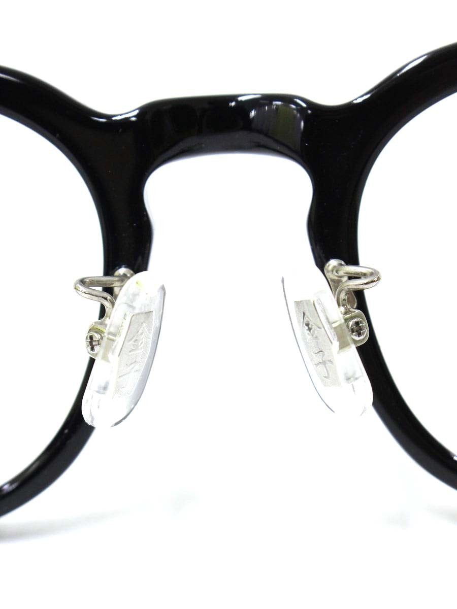 金子眼鏡 KC-94 メガネ ブラック CELLULOIDシリーズ フルリム ウェリントン IT5SNF9JKSGE