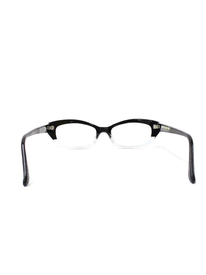 エフェクター jack ジャック メガネ ブラック/クリア セルフレーム スクエア IT24IYGEYCIF