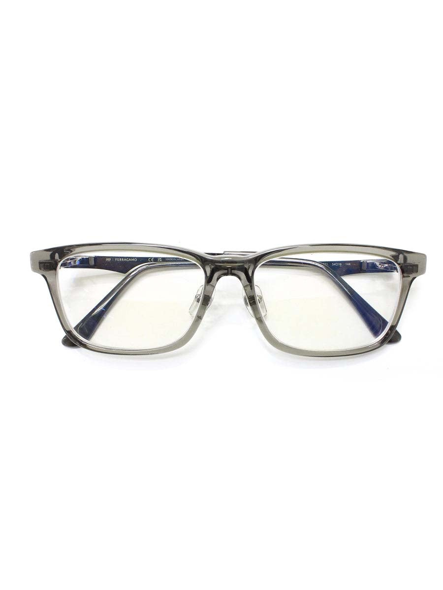 フォーナインズ SF9017 メガネ グレー チタニウム 999.9×FERRAGAMO ITI5TCV8EJ6O
