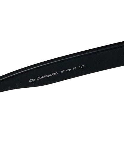 オークリー OO9102-D655 サングラス ブラック セルフレーム フルリム ウェリントン ITAFI7C1976O