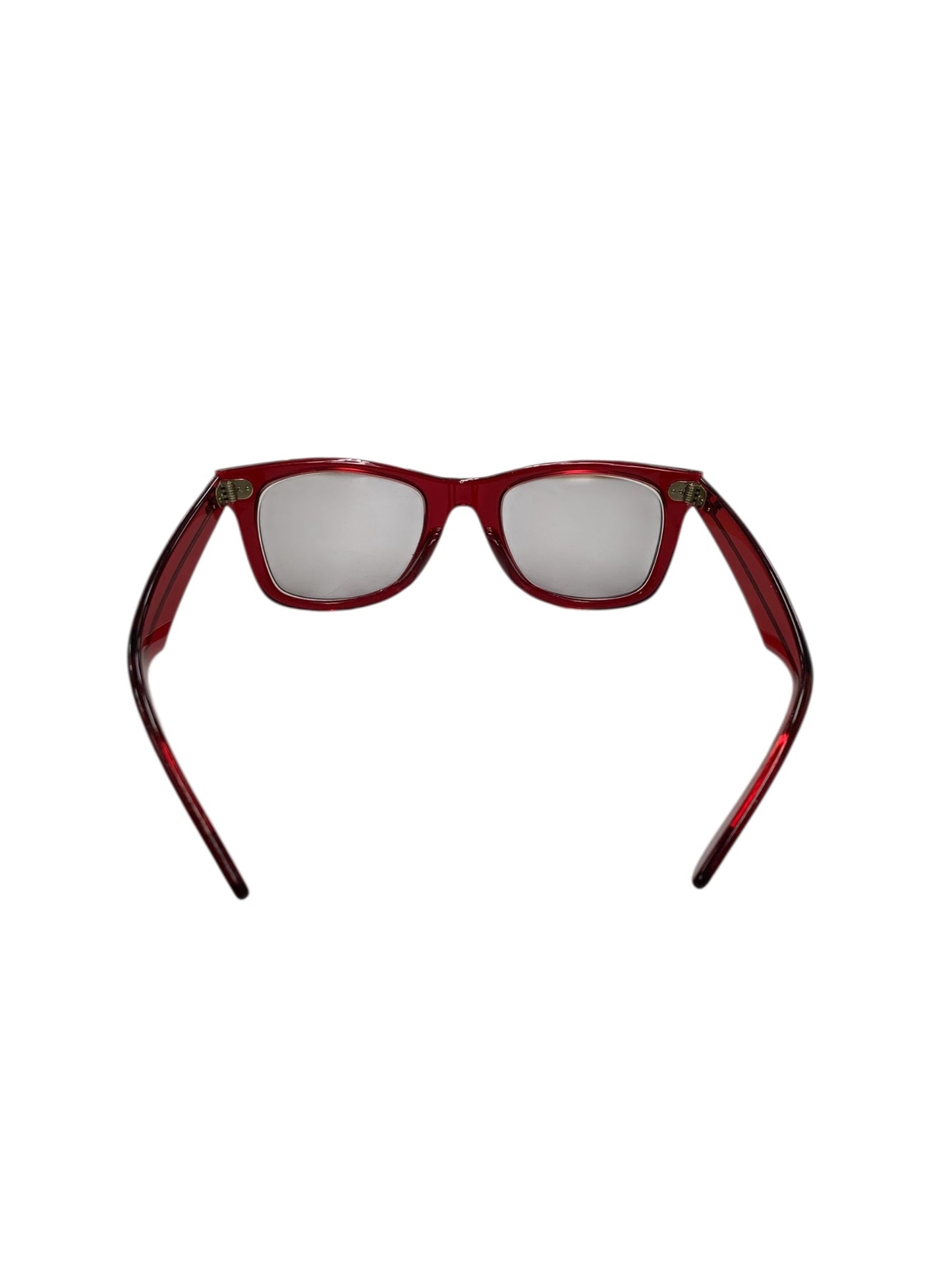 レイバン WAYFARER RB2140F サングラス レッド セルフレーム フルリム ウエリントン ITGR6I28VVSR