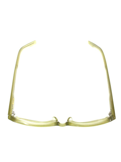 フォーナインズ E-61 メガネ カーキグリーン セルフレーム フルリム スクエア ITFFA1QNW1ZL