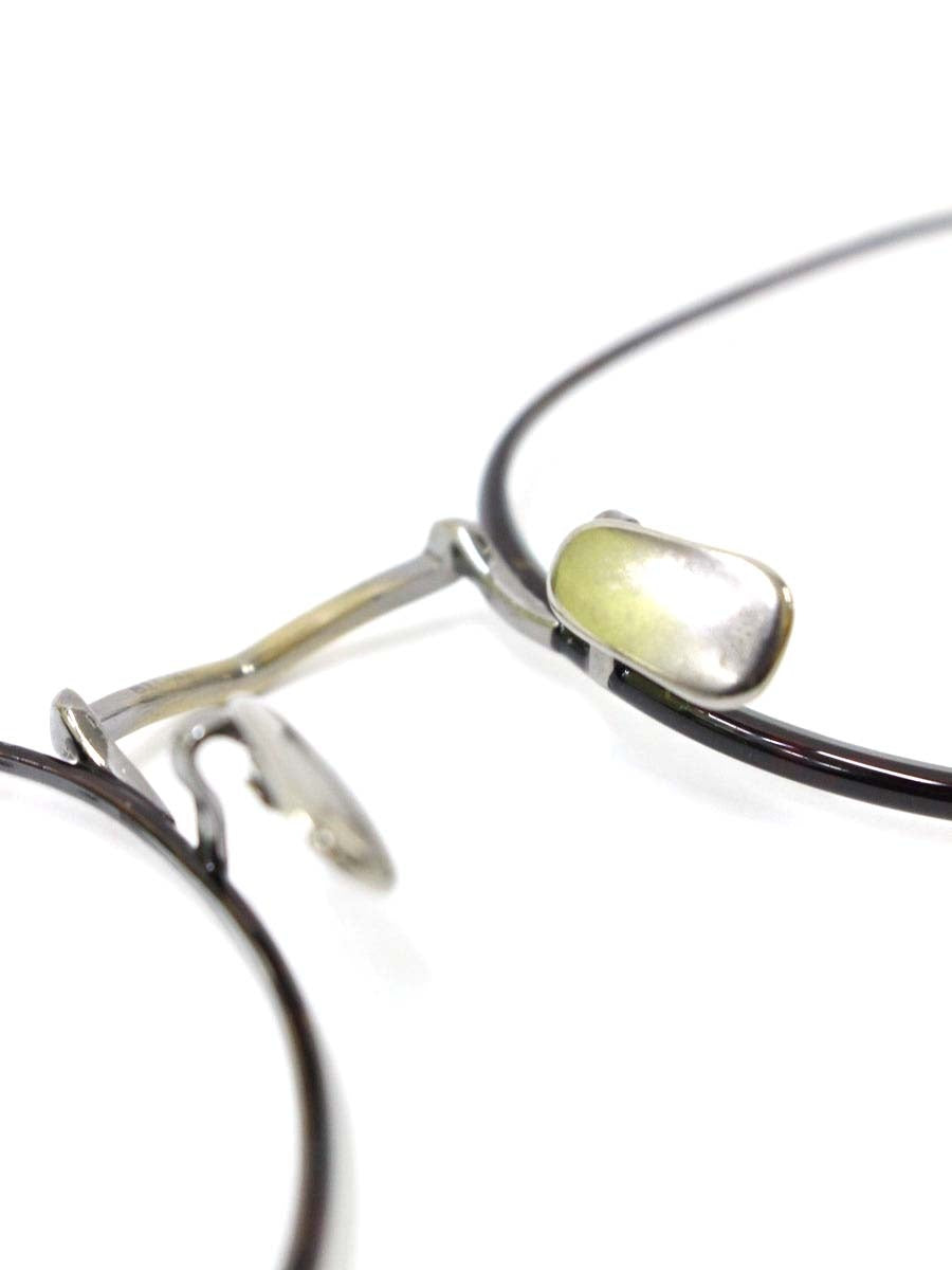 アイヴァン7285 1012 R/901348 メガネ アンティークゴールド/ダークデミ メタルフレーム フルリム ボストンシェイプ IT740MZ4Q67S