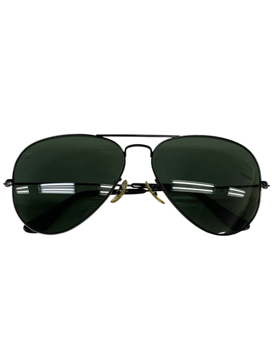 レイバン B&L Aviator ヴィンテージ サングラス ブラック ITDZX543FVUR