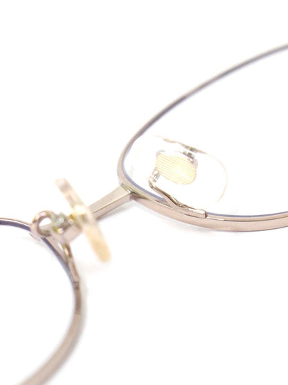 オーマイグラス東京 ナイスリー by フィッティ FT-137 メガネ ピンク/シルバー メタルフレーム オーバル ITS7CQKNHWUM