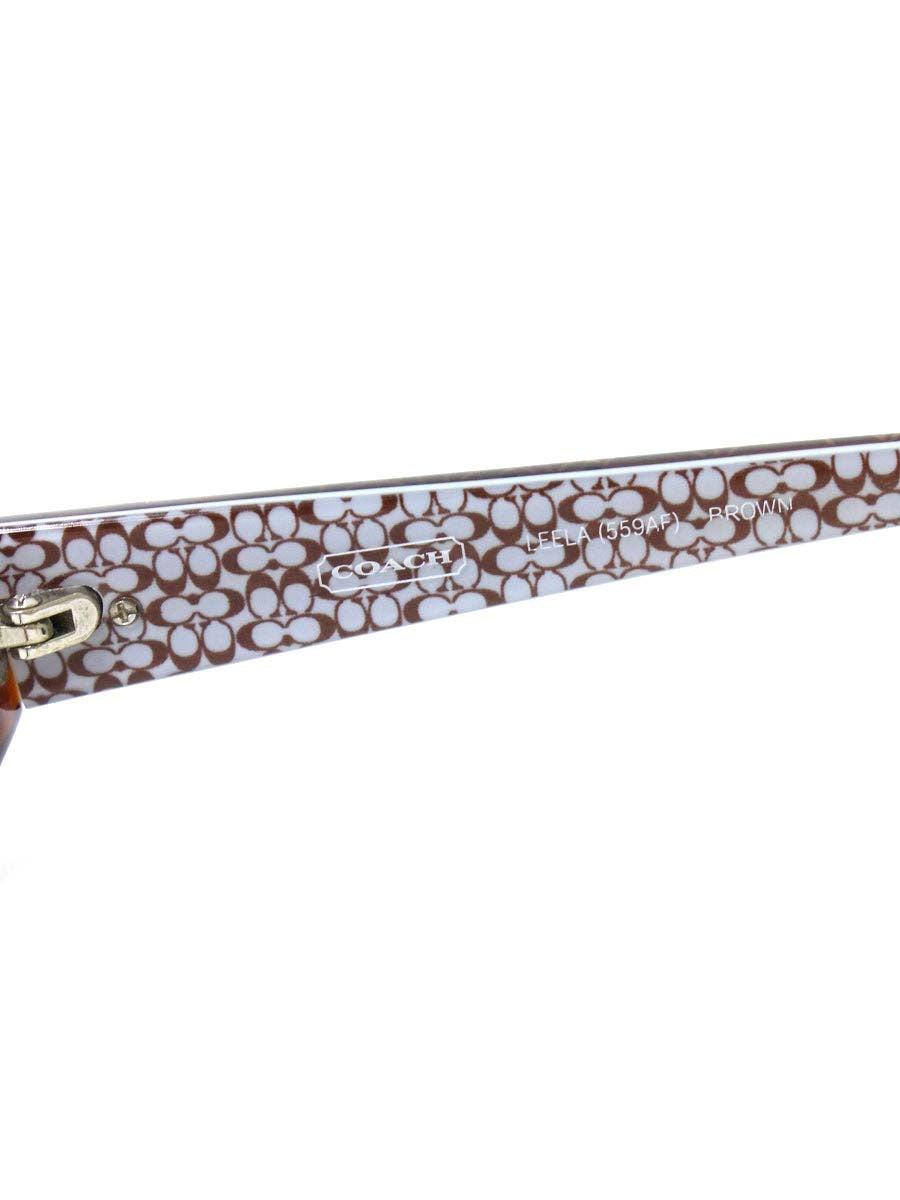 コーチ LELLA メガネ ブラウン 559AF ラインストーン バタフライ ITYEAL14SR66