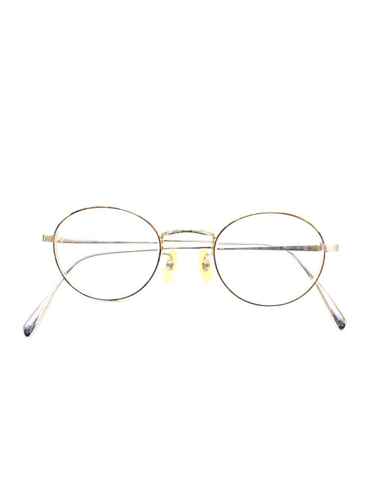 BJクラシックコレクション PREMIUM PREM-118S NT メガネ ゴールド チタンフレーム フルリム ラウンド IT3IWVH2NJEH