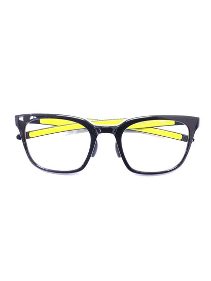 アイヴォル HEATH ヒース3 BK-LY-PL メガネ ブラック/レモンイエロー セルフレーム ウェリントン ITZYO4EO1FNU