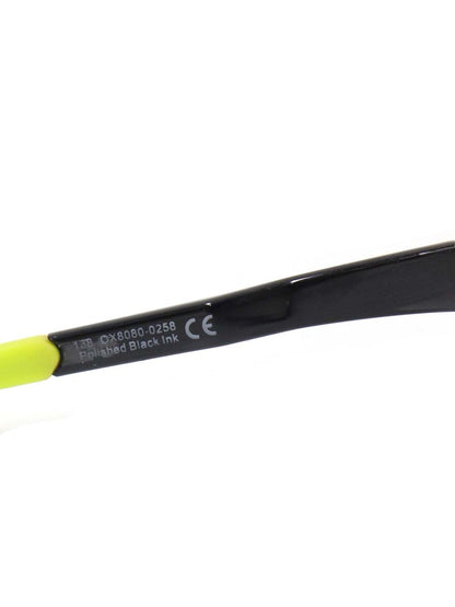 オークリー クロスリングゼロ OX8080-0258 メガネ ブラック/蛍光グリーン IT26YA6MR72S