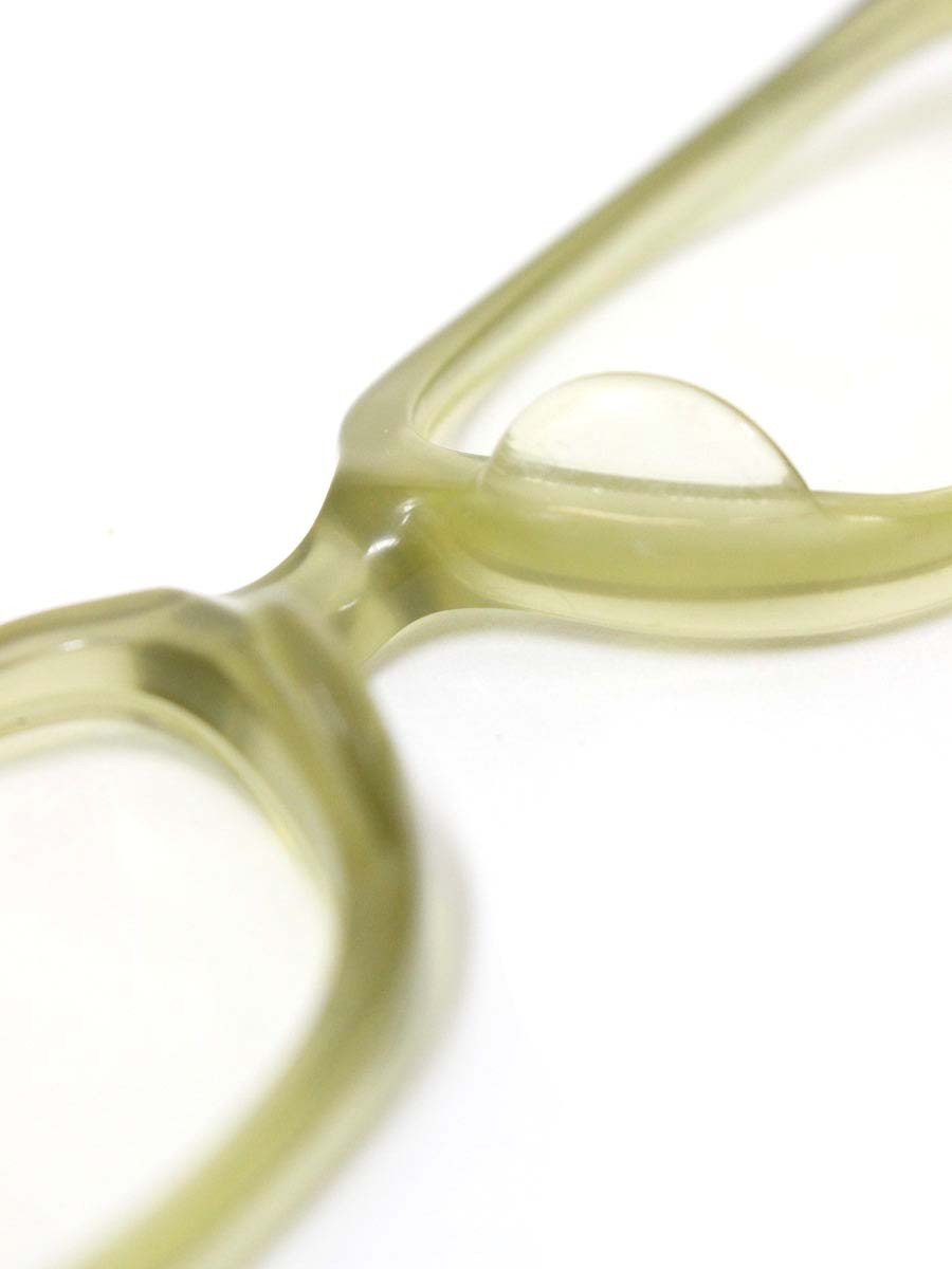 フォーナインズ E-61 メガネ カーキグリーン セルフレーム フルリム スクエア ITFFA1QNW1ZL