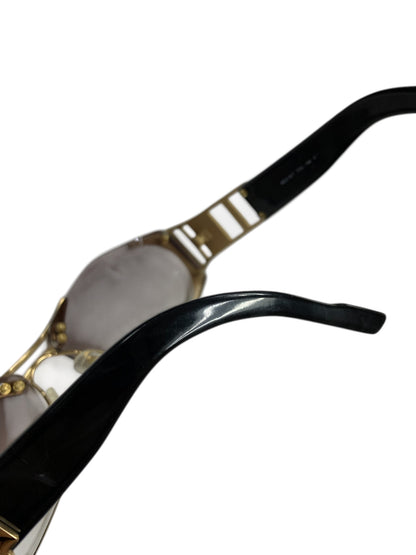 カザール MOD917 サングラス ゴールド コンビフレーム リムレス スクエア IT7F6ZSA9CH1