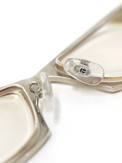 サムライ翔 メガネ シルバー/ブラック スクエア IT3GCYYNJ6S0