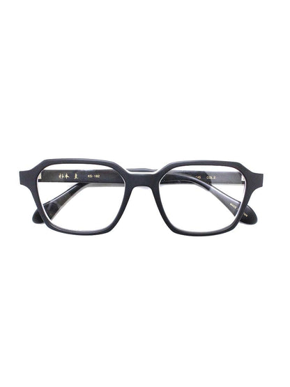 杉本圭(スギモトケイ) KS-182 メガネ ブラック セルフレーム フルリム オクタゴンシェイプ ITL2AWKSIJPC