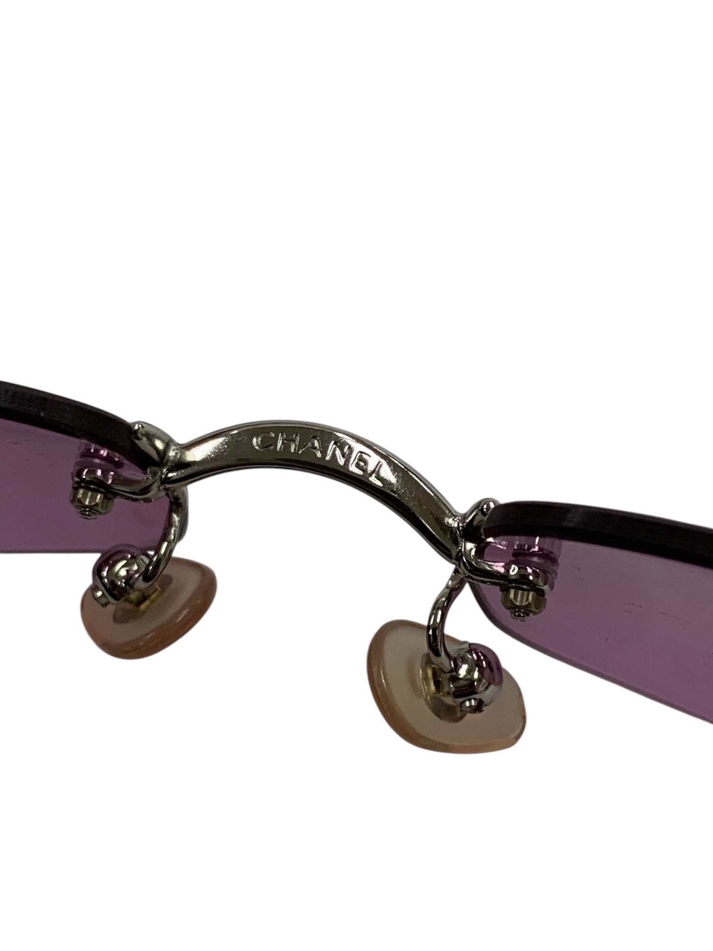 シャネル 4002 眼鏡 パープル ロゴ ITRYQLDVKEYA