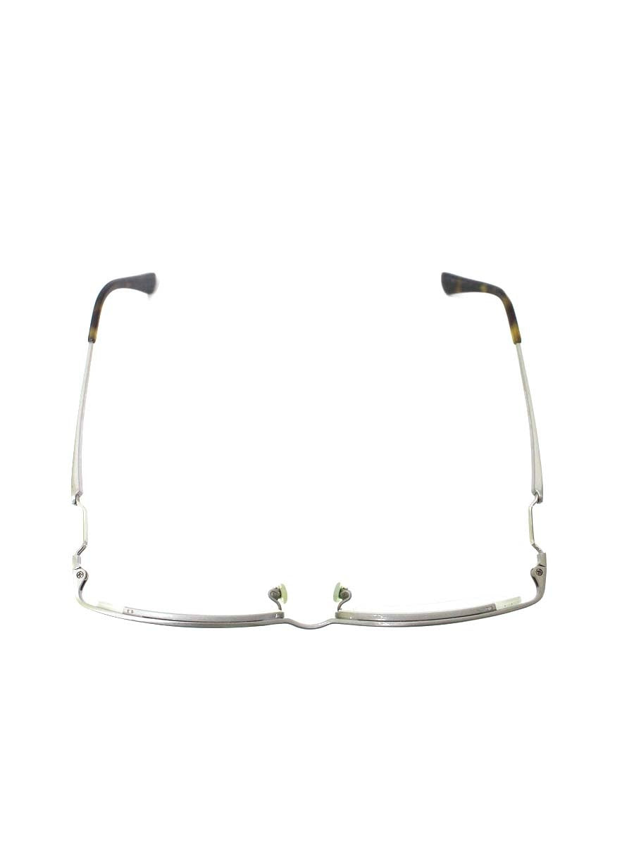 レイバン RB8746D メガネ シルバー メタルフレーム ハーフリム（ナイロール）スクエア ITJDJQJ0WU62