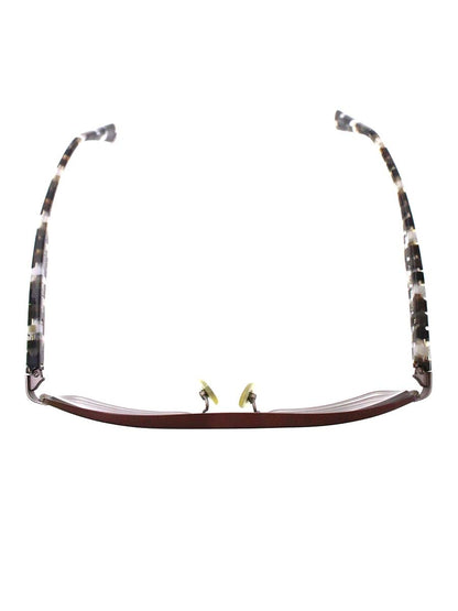 アランミクリ AL1223 メガネ ブラウン/ホワイト/ブラック コンビフレーム フルリム スクエア ITE7HCDG87FQ