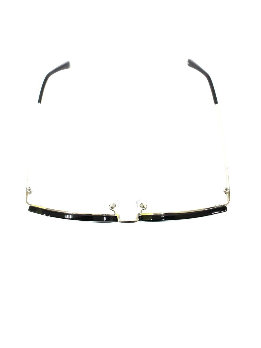 パリミキ PARIS MIKI Collection CAF-1118U メガネ ブラック/シルバー ITCTXY1YDDGW