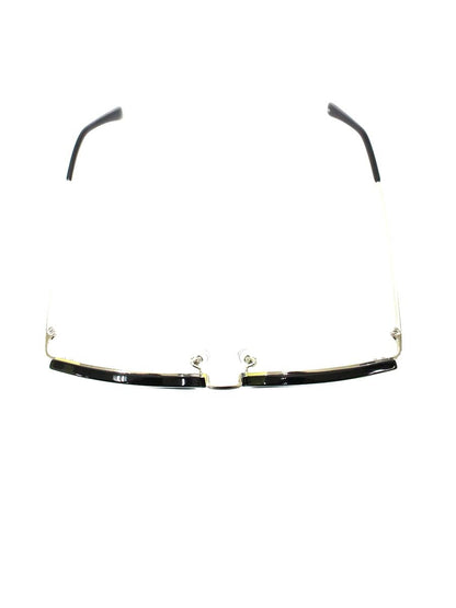 パリミキ PARIS MIKI Collection CAF-1118U メガネ ブラック/シルバー ITCTXY1YDDGW