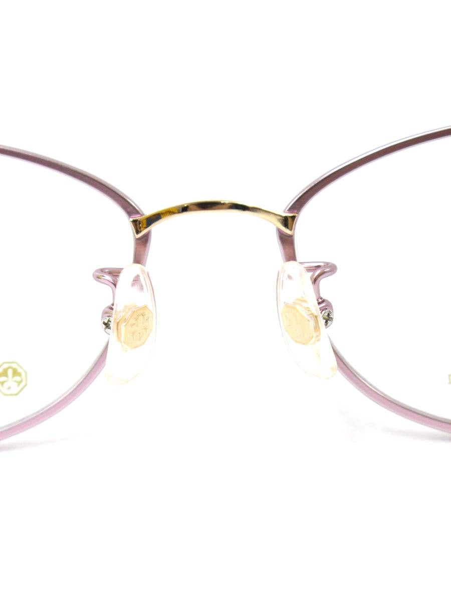 中村勘三郎 KN-2652 メガネ ピンク/パープル メタルフレーム フルリム フォックス COL.4 ITPVSCLKJMU8