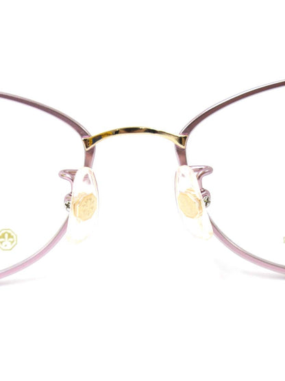 中村勘三郎 KN-2652 メガネ ピンク/パープル メタルフレーム フルリム フォックス COL.4 ITPVSCLKJMU8