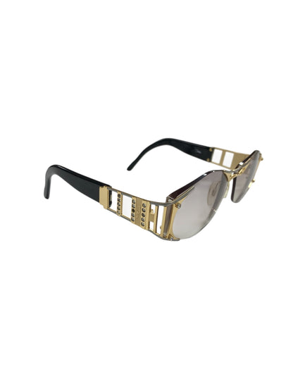 カザール MOD917 サングラス ゴールド コンビフレーム リムレス スクエア IT7F6ZSA9CH1