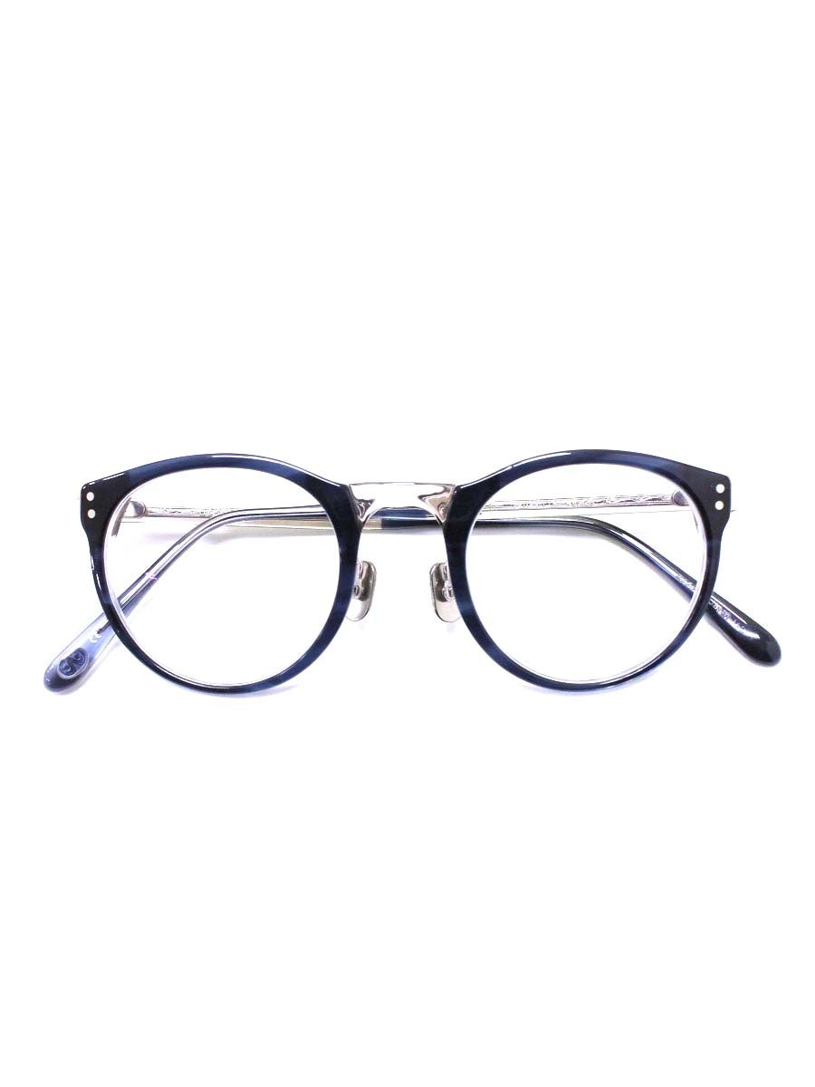 アイヴァン7285 316 メガネ ブラック/クリアグレー セルフレーム フルリム ウェリントン IT9D45THXBXW