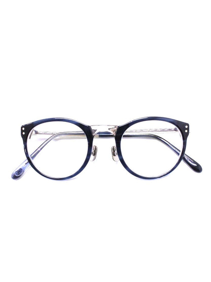 アイヴァン7285 316 メガネ ブラック/クリアグレー セルフレーム フルリム ウェリントン IT9D45THXBXW