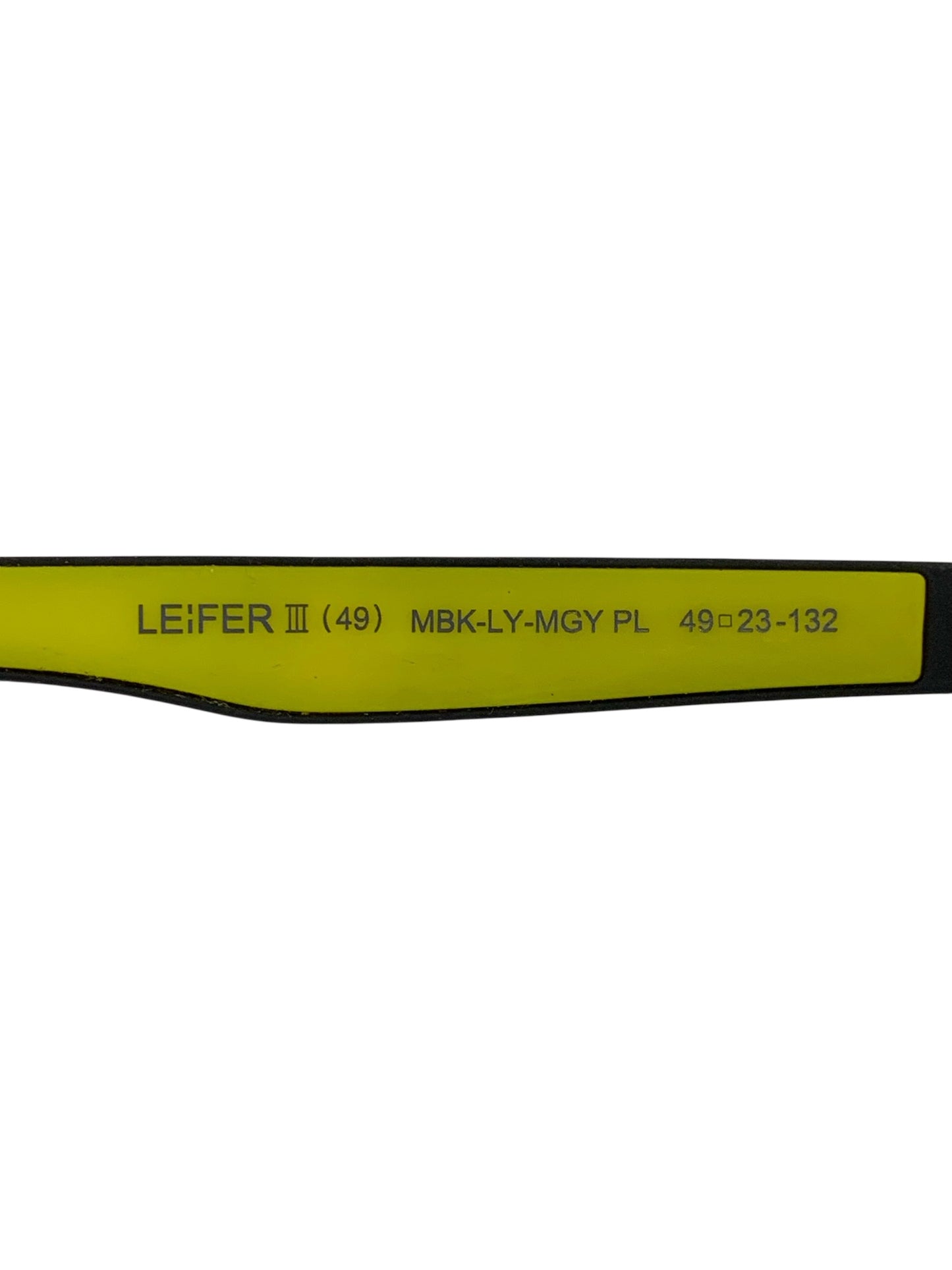 アイヴォル LEIFER3 サングラス フルリム ボストン マットブラック セルフレーム ITBAILRYD19W