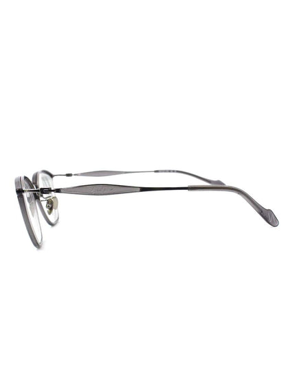 ヨウジヤマモト 19ｰ0074-1 メガネ クリアグレー/ガンメタル ウェリントン ITWX6CF1MUP6