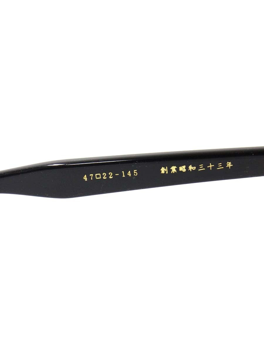 金子眼鏡 KC-94 メガネ ブラック CELLULOIDシリーズ フルリム ウェリントン IT1LEYQ3IN48