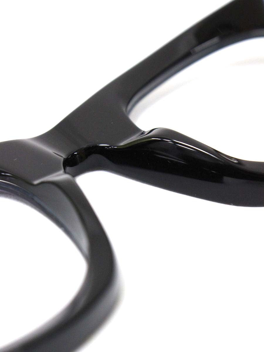 トムフォード TF5872-B ECO メガネ ブラック/シルバー セルフレーム フルリム ウェリントン ITEUM2XG0TFW