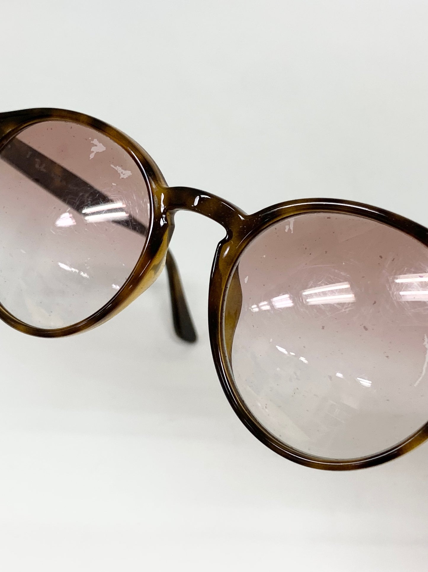 レイバン RB2180-F サングラス ブラウン セルフレーム フルリム オーバル べっ甲柄 ITE9BGOO947E