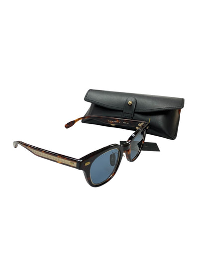 ドメスティックインターナショナル DI-1011S メガネ ブラウン コンビフレーム フルリム ウエリントン ITAKISS5EIK2