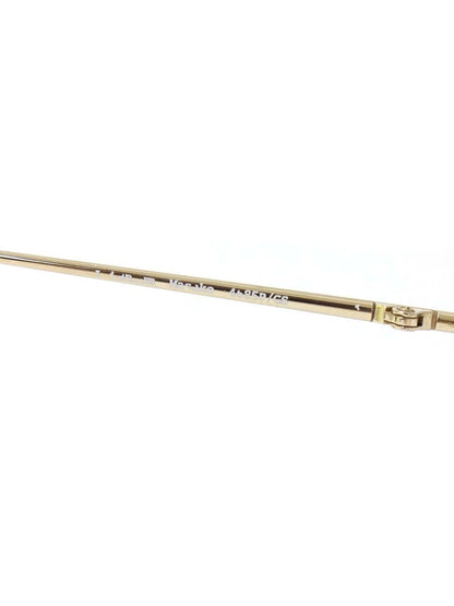 ヴィオルー “B”asic Masako メガネ ベージュ/ゴールド/ブラウン メタルフレーム フルリム IT6CCKK3V8PW