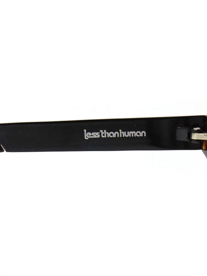 レスザンヒューマン Serpico メガネ ブラウン コンビフレーム フルリム スクエア ITMAQMOPZVTW