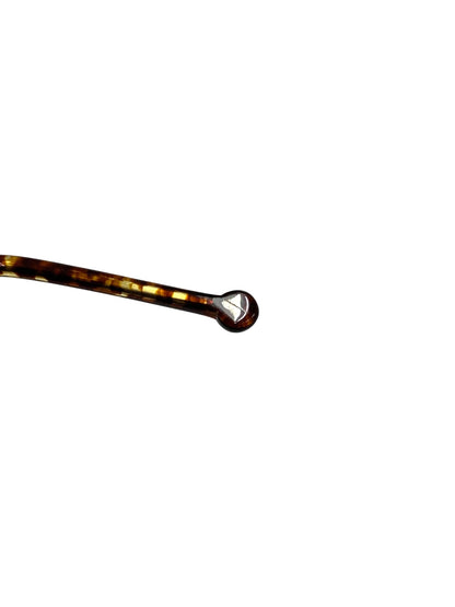 白山眼鏡店 round classic メガネ 眼鏡 ブラウン べっ甲柄 セルフレーム フルリム オーバル ITHRABCXEC68