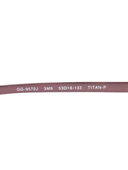 グッチ GG9572 メガネ ブラウン メタルフレーム オーバル ITOB0Q5K93ME