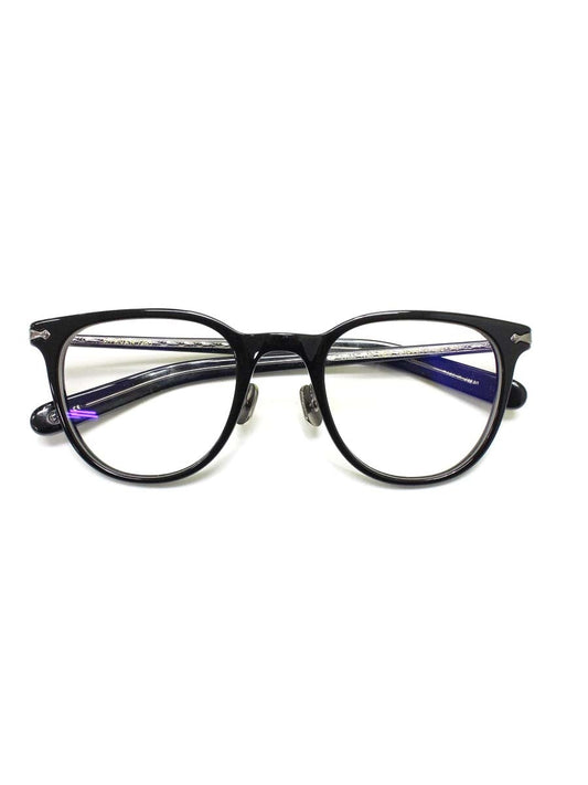 アイヴァン7285 727 メガネ ブラック セルフレーム フルリム ウェリントン IT8BQK0Z9DFP