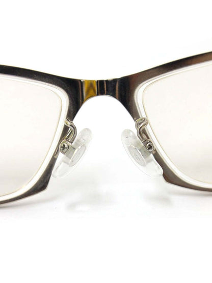 サムライ翔 メガネ シルバー/ブラック スクエア IT3GCYYNJ6S0